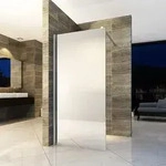 Aloni - Duschwand Duschabtrennung Spiegelglas 8mm 1200x2000mm