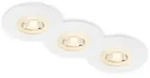 Led Einbauleuchten, Wei&szlig;-matt, Ip65, 3xled/5w