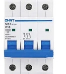 179877 Nb1l Leitungsschutzschalter 3polig 6 A - Chint