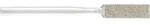 Pferd Tools Diamantfeile F&uuml;r Handfeilger&auml;t Flachst. 5,0x2,0x50mm Schaft-&oslash;3 Mm D126