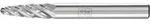 Pferd Tools Hartmetall Hochleistungsfr&auml;sstift Steel Rundbogen Rbf &Oslash; 06x18 Mm