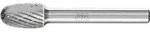 Pferd Tools Hartmetall Hochleistungsfr&auml;sstift Allround Tropfen Tre &Oslash; 10x16 Mm