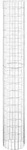 Vidaxl Circular Gabion Pole Galvanised Steel &Oslash;30x200 Cm