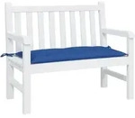 Gartenbank-auflage Blau 100x50x7 Cm Oxford-gewebe Vidaxl