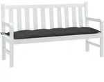 Gartenbank-auflage Melange Anthrazit 150x50x7 Cm Stoff Vidaxl