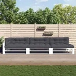 Vidaxl Pallet Cushions 7 Pcs Anthracite Fabric