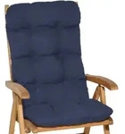 2er Set Beautissu Hochlehner Auflage Flair Hldunkelblau