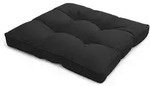 Lounge Sitzkissen Outdoor Graphitgrau, 10cm, 70cm, 70cm - Beautissu
