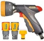 Multi Spray Pro Bew&auml;sserungspistole Basisset + 15 Mm Plus-anschl&uuml;sse Hozelock