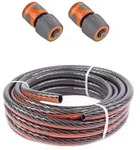 Gartenschlauch (50m) Set Fx-ww-set9 &ndash; Flexibler Wasserschlauch