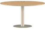 Croft Gartentisch &Oslash;120cm Beige.