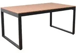 Home Deluxe - Gartentisch In Holzoptik Siera &ndash; 160 X 90 Cm Gr&ouml;&szlig;e 160 X 90