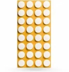 Filzgleiter &Oslash; 17 X 3 Mm Selbstklebend Wei&szlig;