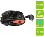 Kerbl Frostschutz-heizleitung Mit Thermostat L&auml;nge 4 M, Frostfrei Bis -45&iexcl; C
