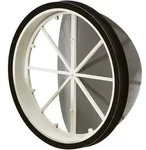 Helios Verschlussklappe Rve 100 Luftdicht, Dn 100, Ms 0,5/1,0