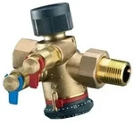 Oventrop - Regulierventil Cocon Qt Mit Messventilen, Dn 15 Rp 1/2'