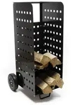 Xl Kaminholzwagen 53 X 36 X 106 Cm, F&uuml;r 100 Kg Holz, Holzwagen Kaminholzkorb...