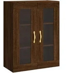 Wandschrank Braun Eichen-optik 69,5x34x90 Cm Vidaxl