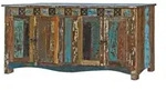 Sideboard Altholz 178x42x88 Mehrfarbig Lackiert Nature Of Spirit 40
