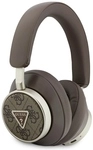 Guess 4g Dreieck-logo Bluetooth Enc Braune Over-ear-kopfh&ouml;rer