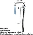 Ich-zapfe - Wasserhahn, K&uuml;chenarmatur, Wasserarmatur - Mischbatterie F&uuml;r 1 Becken