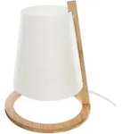 Atmosphera - Tischlampe Mit Bambusst&auml;nder, Einzigartiges Produkt F&uuml;r Jedes