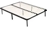 Habitat Et Jardin - Rahmenlattenrost + F&uuml;&szlig;e - F&uuml;r Matraze Von 140 X 190 Cm -...