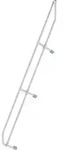 Zweiter Handlauf F&uuml;r Treppe 60&deg; 11 Stufen - 600291 - G&uuml;nzburger Steigtechnik