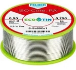 Felder Iso-core "ra" Sn99cu1 L&ouml;tzinn, Bleifrei Spule Sn99,3cu0,7 0.250 Kg 0.5 Mm