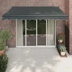 Vidaxl - Markise Einziehbar Anthrazit 3x2,5 M Stoff Und Aluminium