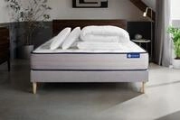 Komplettpaket Bett - Matratze 140x200 Cm + Boxspringbett Mit Lattenrost (im Set) + 2