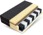 Fdm - Matratze 160x200 Taschenfederkern Dark 7 Zonen H3 Kokos Hr-schaum Massage...