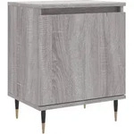 Nachttisch Grau Sonoma 40x30x50 Cm Holzwerkstoff Vidaxl