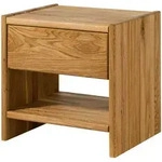 Nachttisch Wildeiche 40x33x40 Natur Ge&ouml;lt Tomme 109massivmoebel24