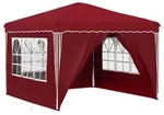 Pop-up Partyzelt 288 X 288 X 245 Cm Bordeauxrot Oxford-stoff Vidaxl