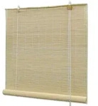 Bambusrollo Natur 120x220 Cm Vidaxl