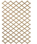 Garten-rankgitter 50x150 Cm Holz Natur Nature