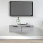 Wandschrank Grau Sonoma 68x30x20 Cm Holzwerkstoff Vidaxl