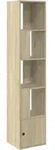 Vidaxl - B&uuml;cherregal Sonoma-eiche 40x36x189 Cm Holzwerkstoff