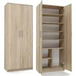 Cdf Geschlossenes B&uuml;cherregal Oliv 2d Farbe: Eiche Sonoma F&uuml;r Wohnzimmer,...