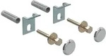 Geberit Urinal-befestigungssatz Kerafix 551070 Chrom, Mit Abdeckkappen