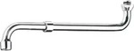 Cornat - Rohrauslauf S-form 27 - 44 Cm Verchromt, Schwenk- Und Ausziehbar