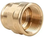 Viega Muffe 3240 In Rp2 X Rp1 1/4 Rotguss