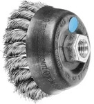 Pferd - Topfb&uuml;rste Gezopft Tbg &Oslash; 80mm M14 Edelstahl-draht-&oslash; 0,35 Mm