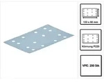 Stf 80x133 Schleifstreifen Granat P220 80 X 133 Mm 200 Stk. ( 2x 497123 ) F&uuml;r