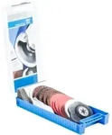 Pferd Tools Combiclick Set 19-tlg. &Oslash; 115 Mm 5/8-11 Bearbeitungen Grob Bis Poliert