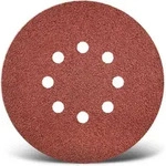 Red Klett-schleifscheiben, 150 Mm, 8-loch, F. Exzenterschleifer, Normalkorund (50