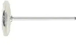 Pferd Tools Miniatur- Rundb&uuml;rste Rbu &Oslash;22x2 Mm Schaft-&oslash;2,34 Mm Wei&szlig;e