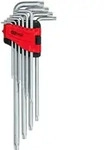 Ks Tools Torx-winkelstiftschl&uuml;ssel-satz Mit Bohrung, Xl, 10-tlgtb8-tb50 - 151.4800