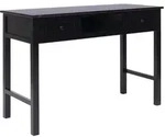 Schreibtisch Schwarz 110&times;45&times;76 Cm Holz Vidaxl
